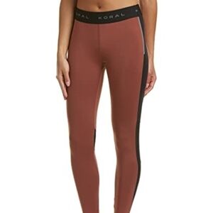 Koral Emblem Leggings NWOT Size Small